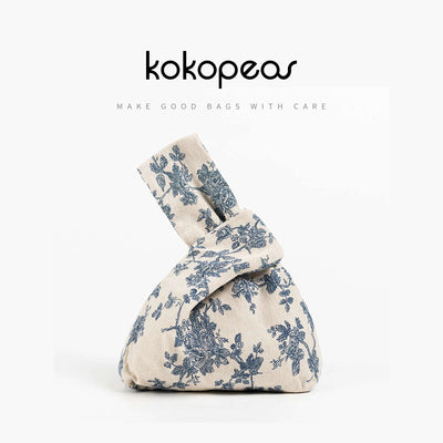 Kokopea Japanese Mini Portable Knot Wrist Bag 30+ Styles